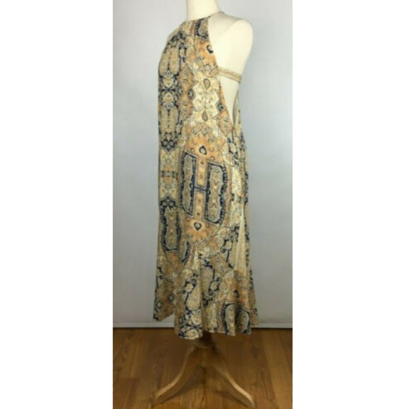 Dresses & Skirts - New  Geometric Print Sleeveless Maxi Dress  NWOT